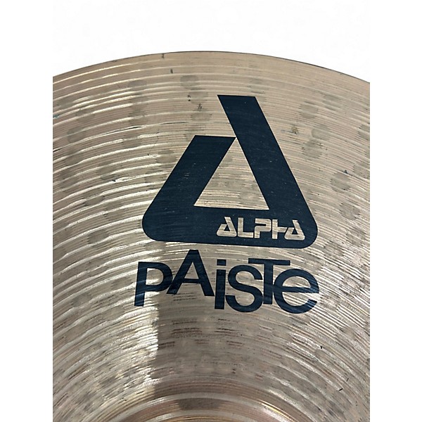 Used Paiste 20in Alpha Groove Ride Brilliant Cymbal