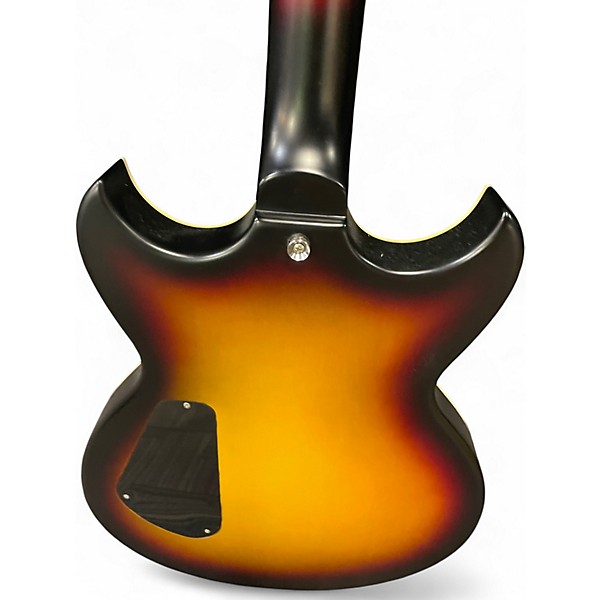 Used Reverend TRICK GOMES SATIN SUNBURST Hollow Body Electric Guitar