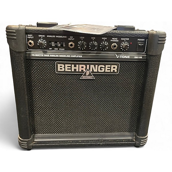Used Behringer V-Tone GM108 15W Guitar Combo Amp