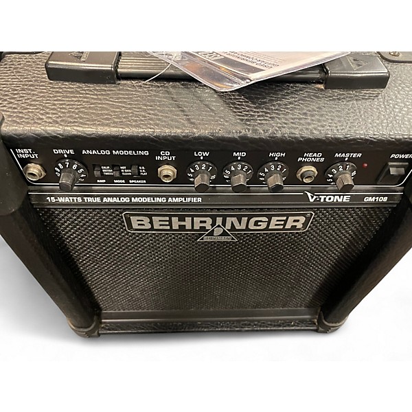 Used Behringer V-Tone GM108 15W Guitar Combo Amp