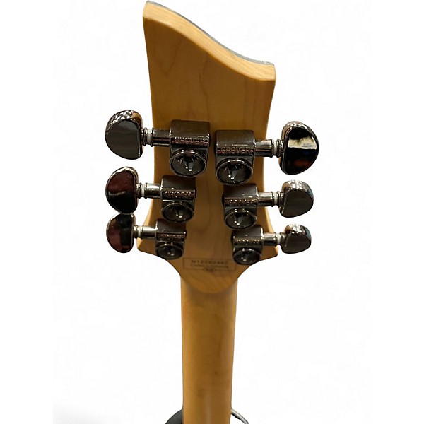 Used Schecter Guitar Research Damien Special Crimson Burst Solid Body Electric Guitar