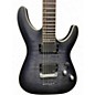 Used Schecter Guitar Research C1 Platinum Trans Black Solid Body Electric Guitar