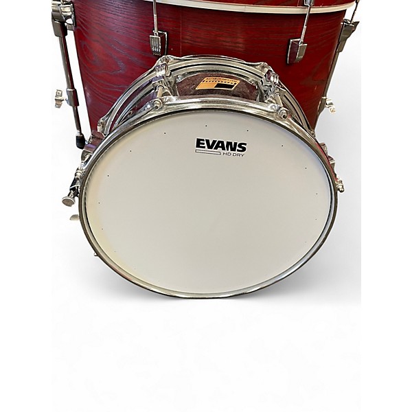 Used Ludwig 5 Piece BACKBEAT ELITE Maroon Drum Kit