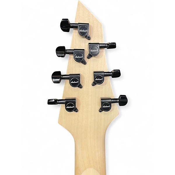 Used Jackson JS22-7 KV Black Solid Body Electric Guitar