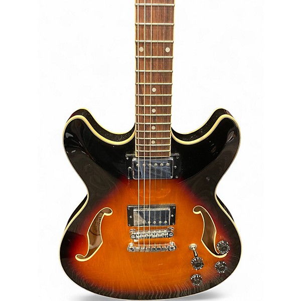 Used Ibanez AS73 Artcore Tobacco Sunburst Hollow Body Electric Guitar