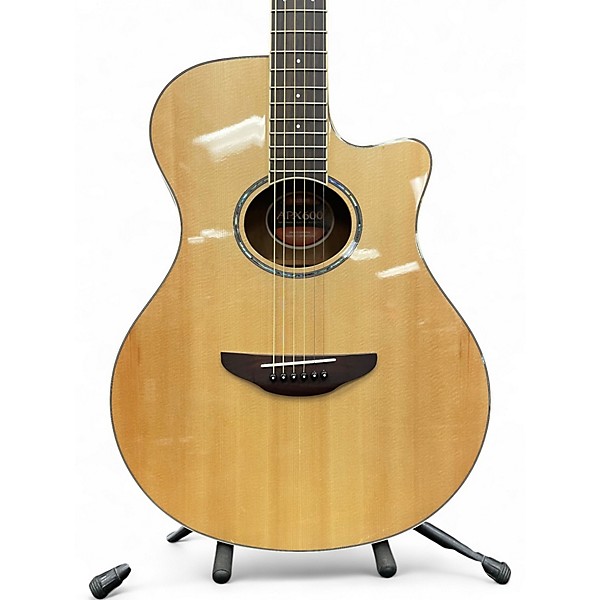 Used Yamaha APX600 Natural Acoustic Electric Guitar