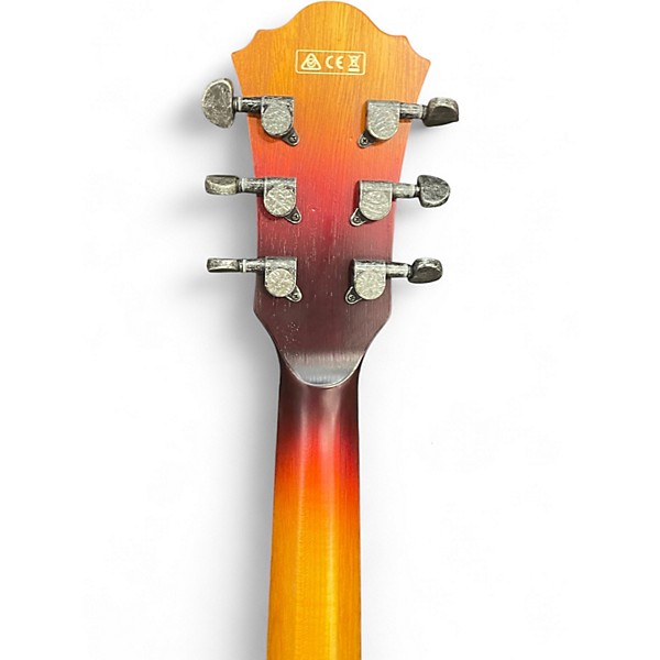 Used Ibanez ASV93TDL 3 Tone Sunburst Hollow Body Electric Guitar