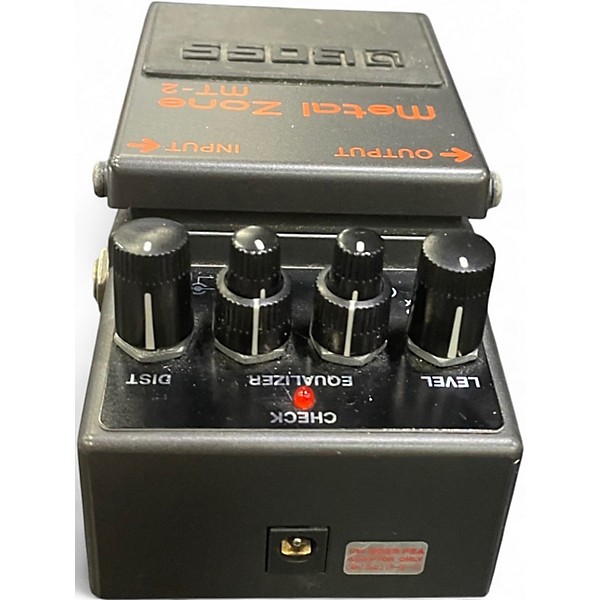 Used BOSS MT2 Metal Zone Distortion Effect Pedal