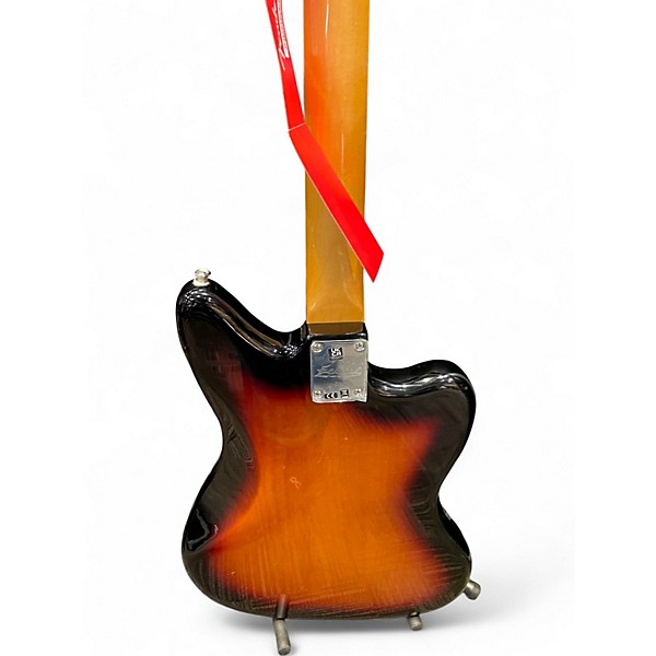 Used Fender Kurt Cobain Signature Jaguar NOS 3 Tone Sunburst Solid Body Electric Guitar