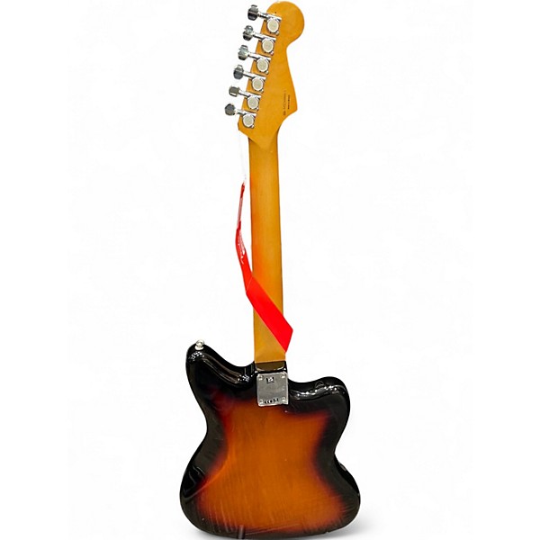 Used Fender Kurt Cobain Signature Jaguar NOS 3 Tone Sunburst Solid Body Electric Guitar