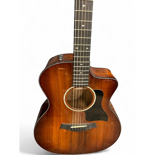 Used Taylor 224CEKDLX KOA Acoustic Electric Guitar
