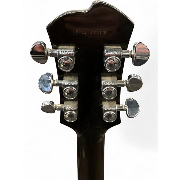 Used Agile AL2000 BLACK/BROWN QUILT Solid Body Electric Guitar