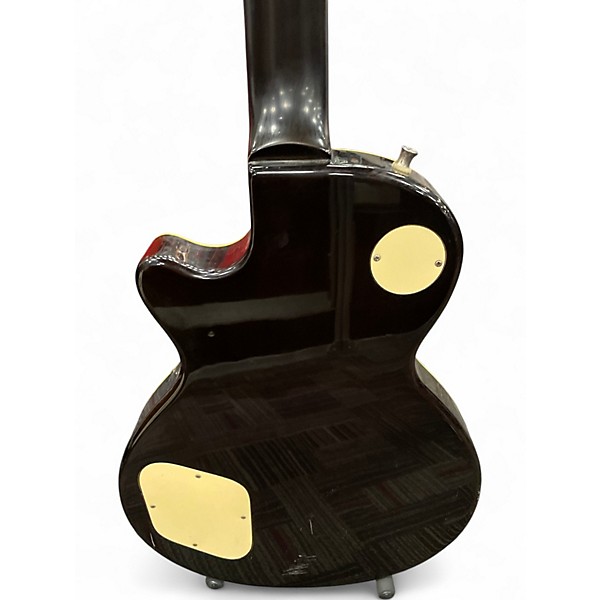 Used Agile AL2000 BLACK/BROWN QUILT Solid Body Electric Guitar