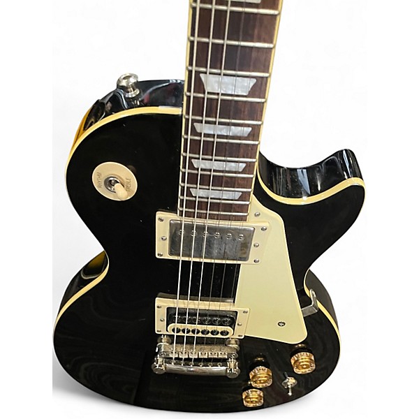 Used Epiphone Les Paul Standard Black Solid Body Electric Guitar