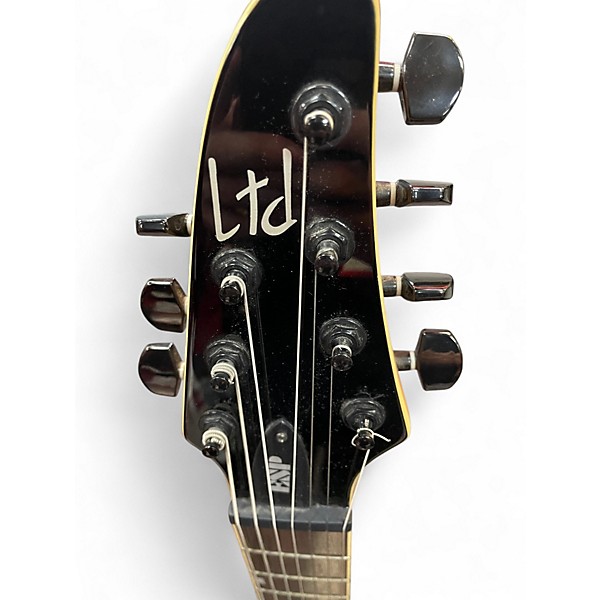 Used ESP LTD H207 Trans Black Solid Body Electric Guitar