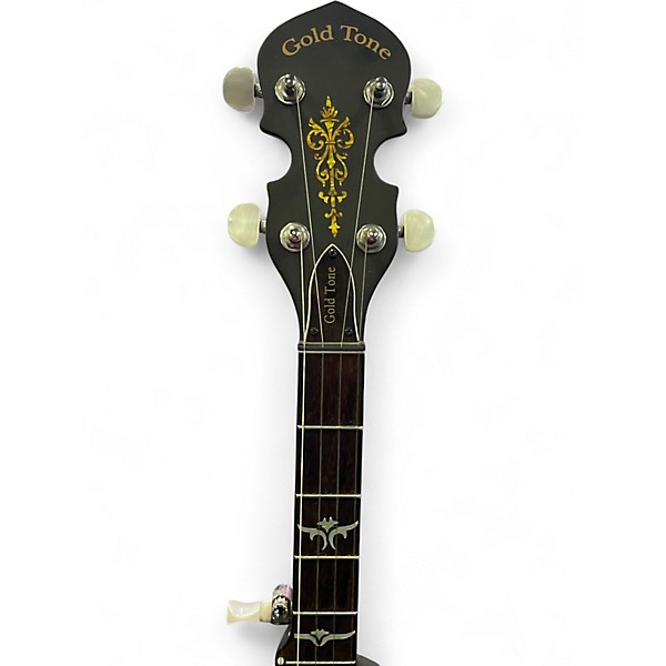 Used Gold Tone AC5 Composite 5 String Natural Banjo