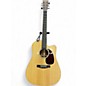 Used Martin DCPA4 Natural Acoustic Electric Guitar