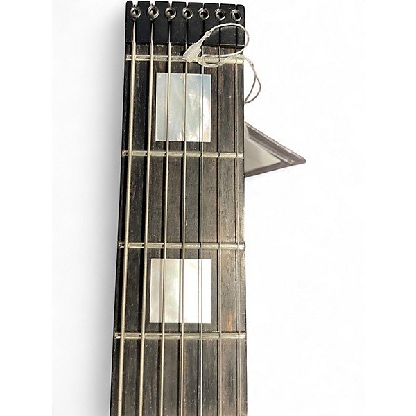 Used Kiesal DC7 Trans Blue Solid Body Electric Guitar