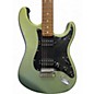 Used Fender STANDARD STRAT HH  Green Solid Body Electric Guitar