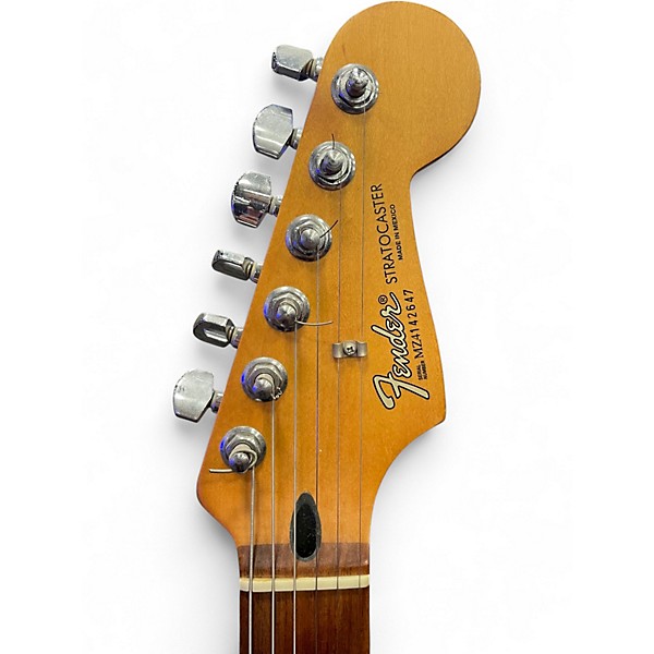 Used Fender STANDARD STRAT HH  Green Solid Body Electric Guitar