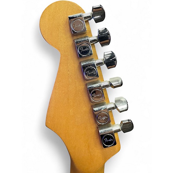 Used Fender STANDARD STRAT HH  Green Solid Body Electric Guitar