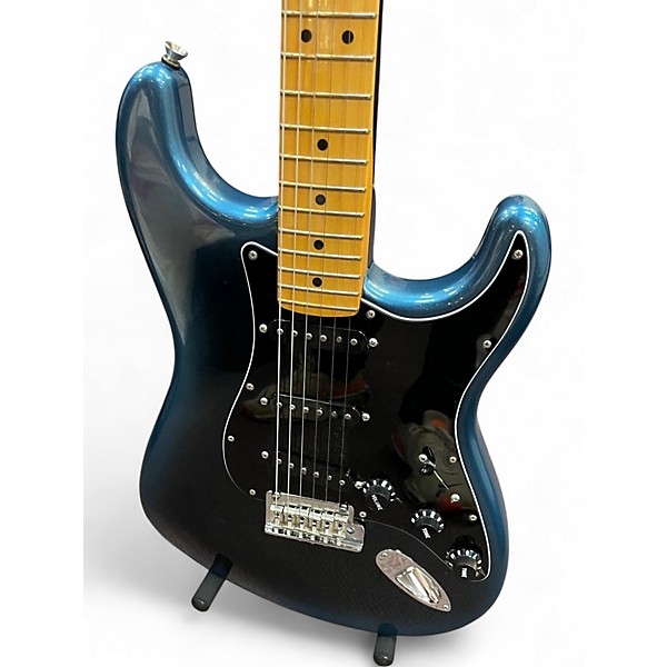 Used Fender American Professional II Stratocaster DARK NIGHT Solid Body Electric Guitar