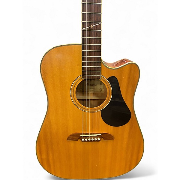 Used Alvarez AD60 Dreadnought Natural Acoustic Guitar
