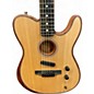 Used Fender American Acoustasonic Telecaster Natural Acoustic Electric Guitar