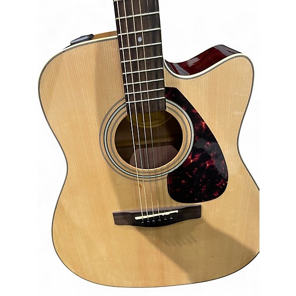 Used Yamaha FX335C Natural Acoustic Electric Guitar