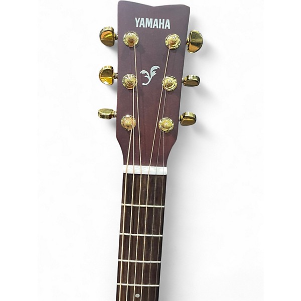 Used Yamaha FX335C Natural Acoustic Electric Guitar