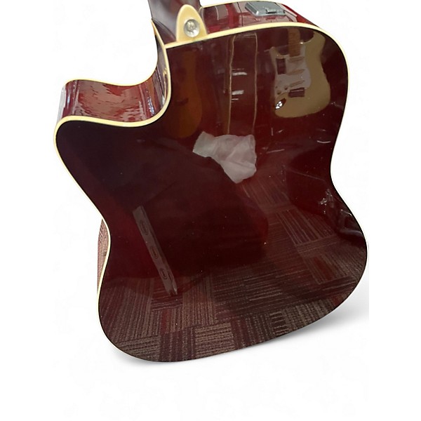 Used Yamaha FX335C Natural Acoustic Electric Guitar