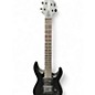 Used Jackson JS22-7 Dinky 7 String HT SATIN Black Solid Body Electric Guitar thumbnail