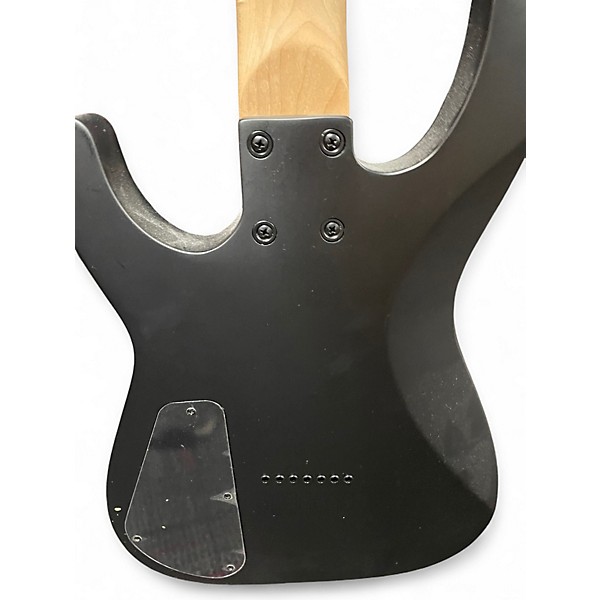 Used Jackson JS22-7 Dinky 7 String HT SATIN Black Solid Body Electric Guitar