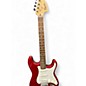 Used Squier Affinity Stratocaster Candy Apple Red Solid Body Electric Guitar thumbnail