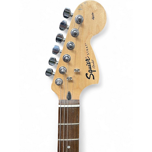 Used Squier Affinity Stratocaster Candy Apple Red Solid Body Electric Guitar