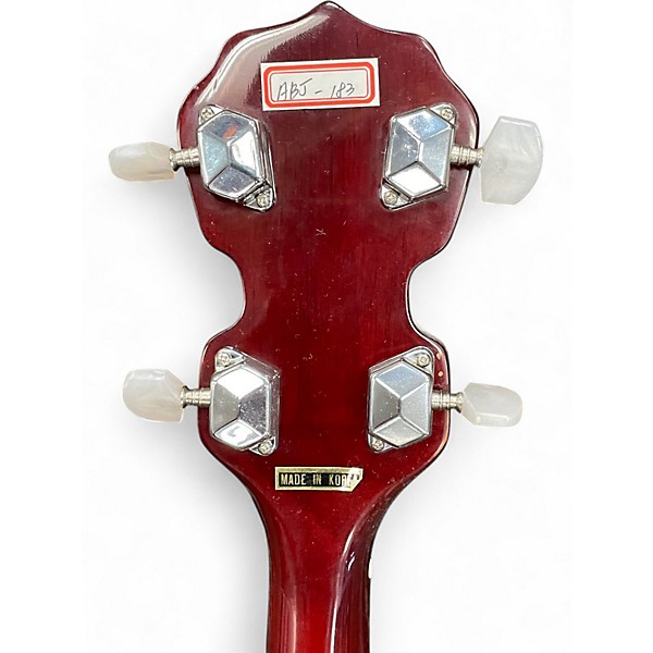 Used Antares ABJ-183 Burgundy Banjo