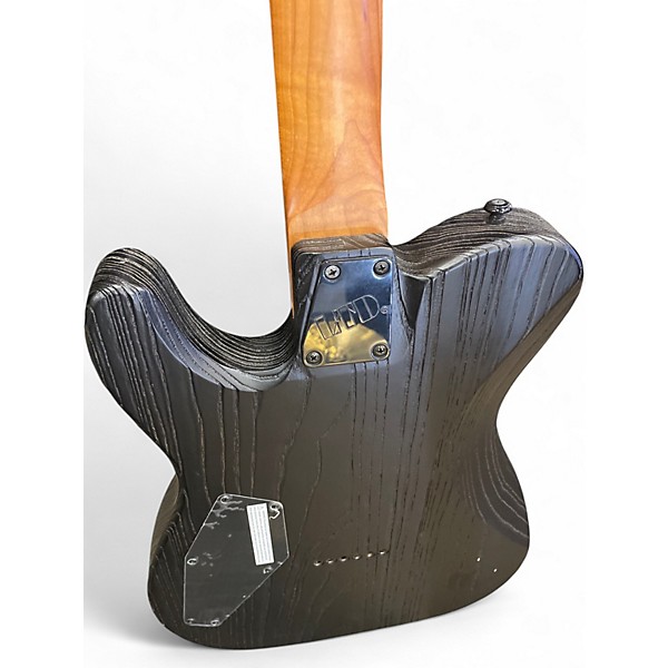 Used ESP LTD TE1000 Black Blast Solid Body Electric Guitar