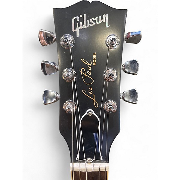 Used Gibson Les Paul Traditional Pro V Satin Top Iced Tea Burst Solid Body Electric Guitar