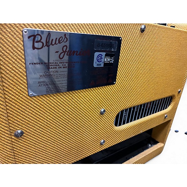 Used Fender Blues Junior Tweed Relic Tube Guitar Combo Amp