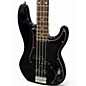Used Squier P BASS Black Electric Bass Guitar
