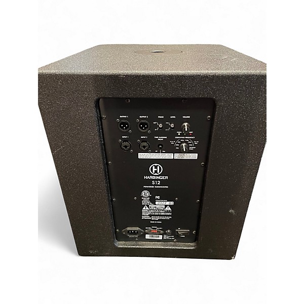 Used Harbinger VARI VS12 Powered Speaker