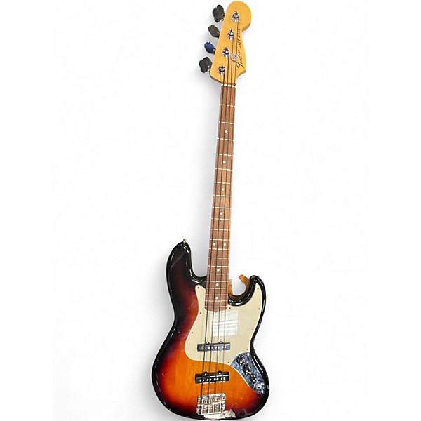 Used Fender American Special Jazz Bass RW 3TS SUNBURST Electric Bass Guitar