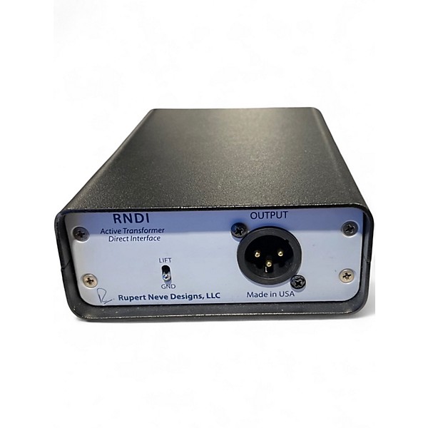 Used Rupert Neve Designs RNDI ACTIVE DI BOX Direct Box