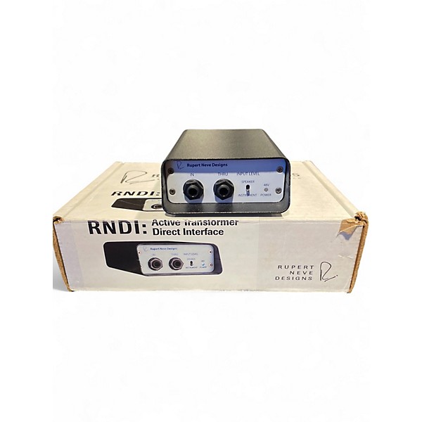 Used Rupert Neve Designs RNDI ACTIVE DI BOX Direct Box