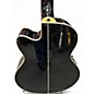 Used Ibanez AEB10BE Black Acoustic Bass Guitar