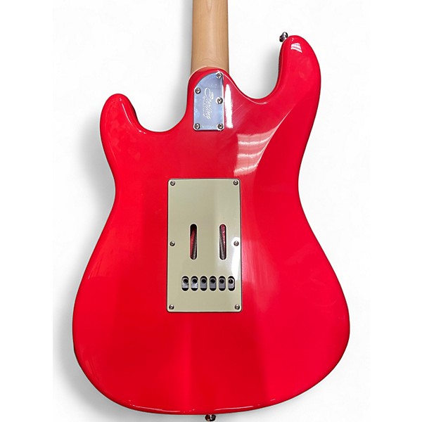 Used Sterling by Music Man cutlass SALMON Solid Body Electric Guitar