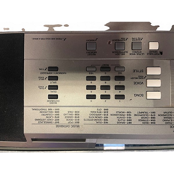 Used Yamaha PSRE353 61 Key Portable Keyboard