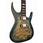 Used Dean EXILE SELECT Cerulean Blue Solid Body Electric Guitar