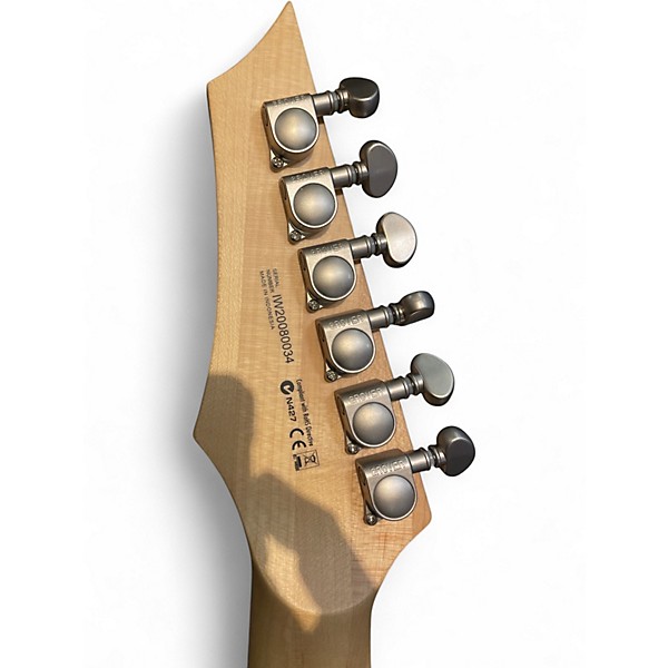 Used Dean EXILE SELECT Cerulean Blue Solid Body Electric Guitar