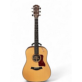 Used 2002 Taylor 710E NATURAL Acoustic Electric Guitar